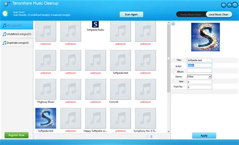 Music Cleanup for Windows